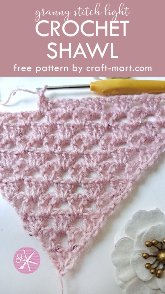 Crochet Stitch for This Shawl