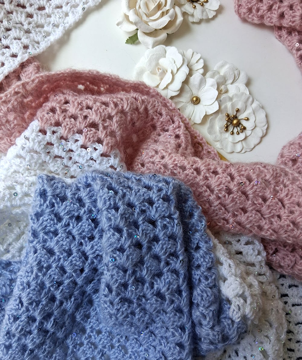 triangle shawl crochet pattern free