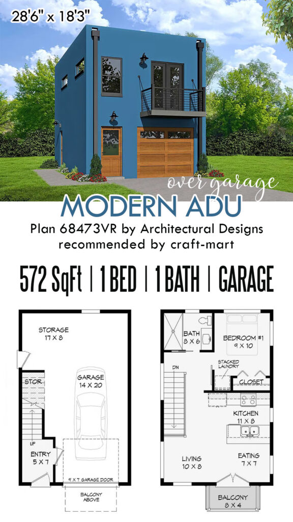 Modern Cube-Shaped ADU