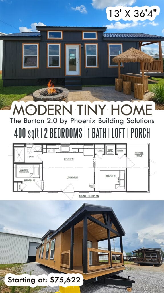 tiny model Veranda - 400 sq ft