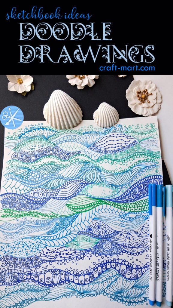 Ocean Waves Doodles