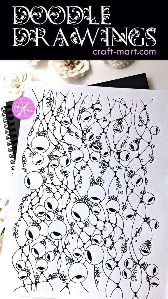 Seaweed and Bubbles Tangle