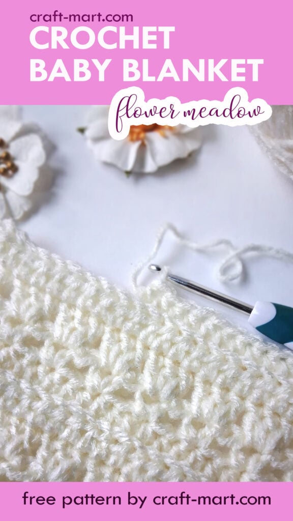Baby Crochet Pattern 'Flower Meadow'