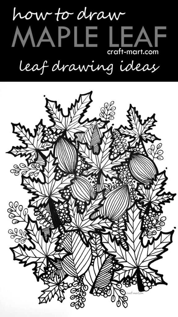 Leaf Drawing Ideas