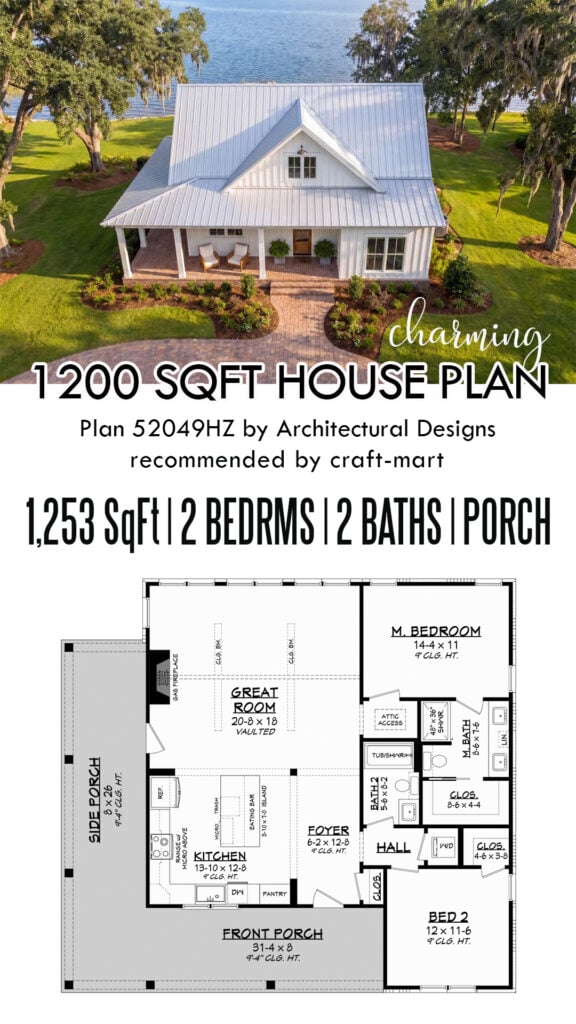 A Charming Spacious 1200 sq ft Cottage