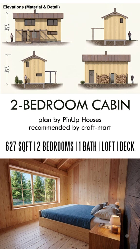 2-Bedroom Cabin with Loft