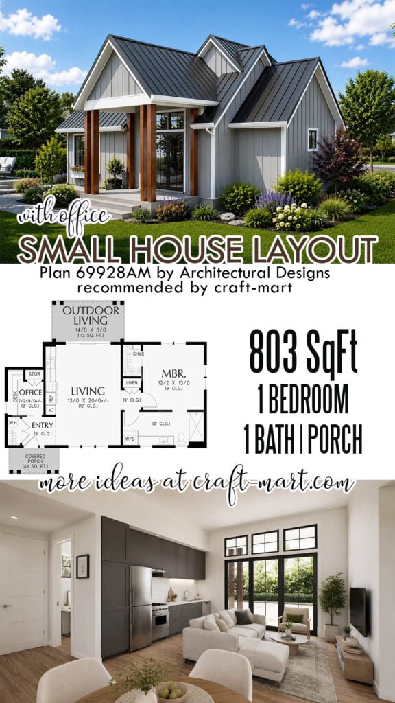 Small House with Office
