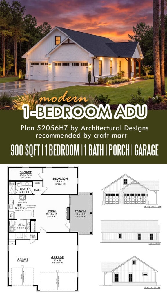 Modern ADU with Shop/Garage