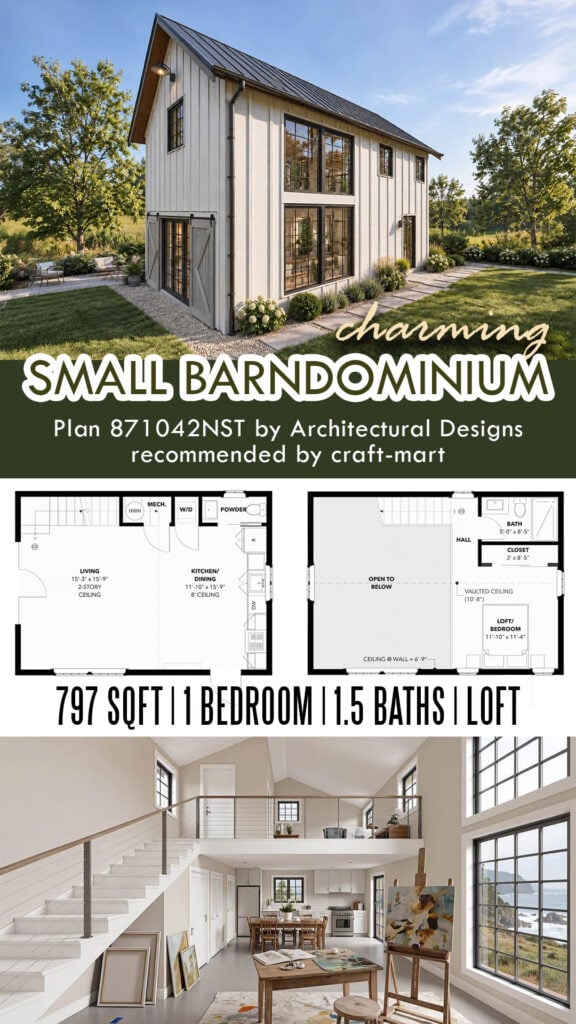 Charming Barndominium with Loft